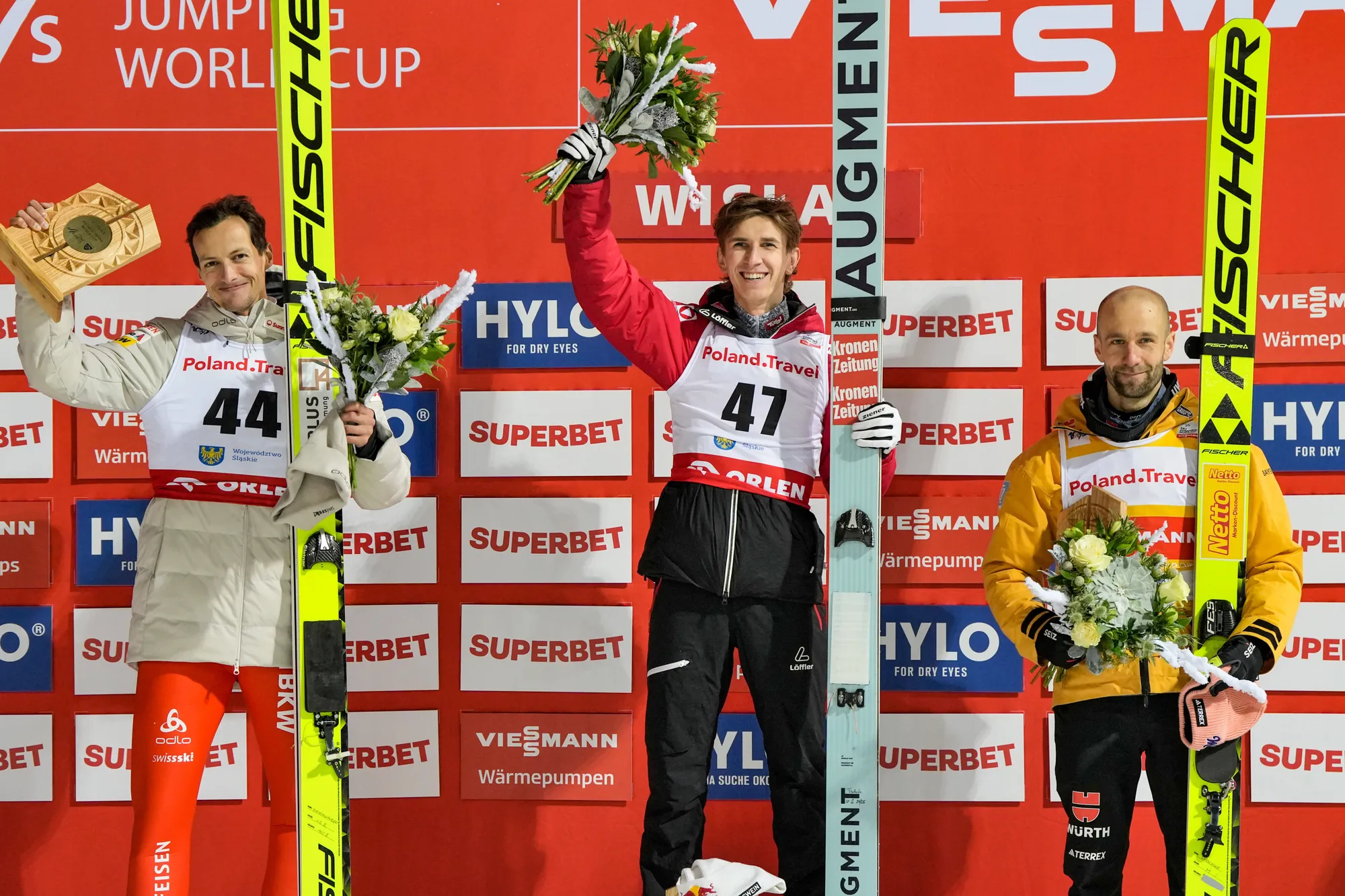 Wisla: first win for Tschofenig