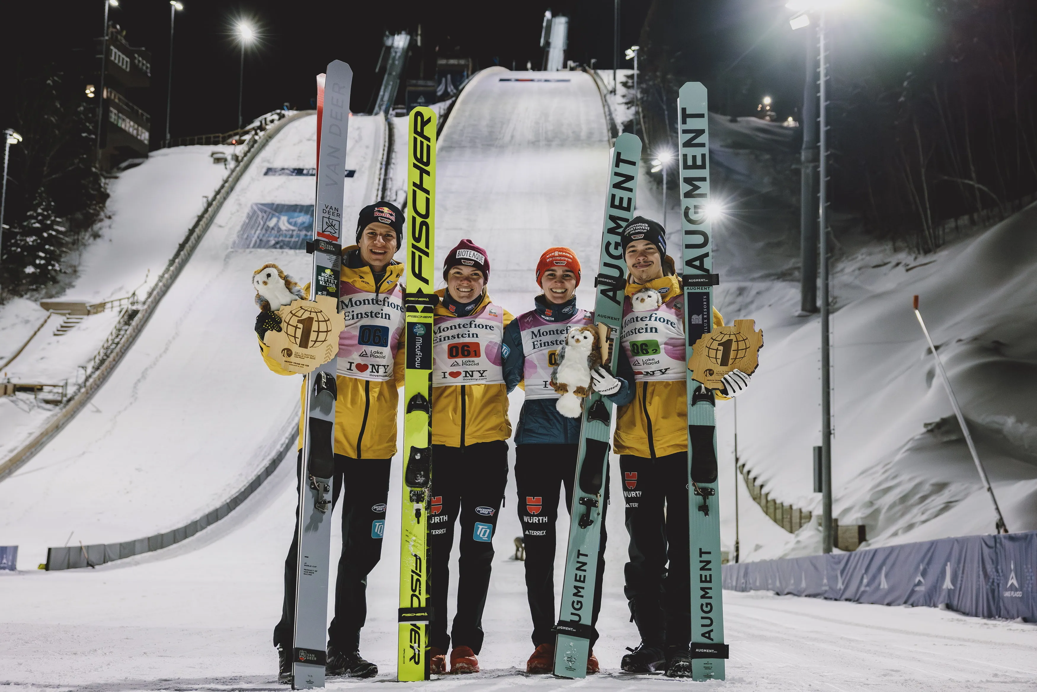 Forfang, Tschofenig & DSV succeed in Lake Placid