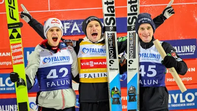 Kraft und Lanišek triumphieren in Falun